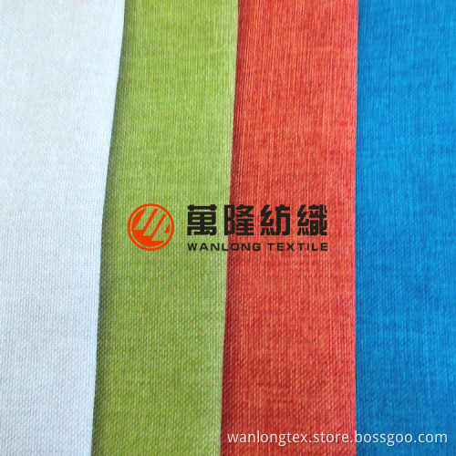100% Polyester Faux Linen Fabric for Sofa